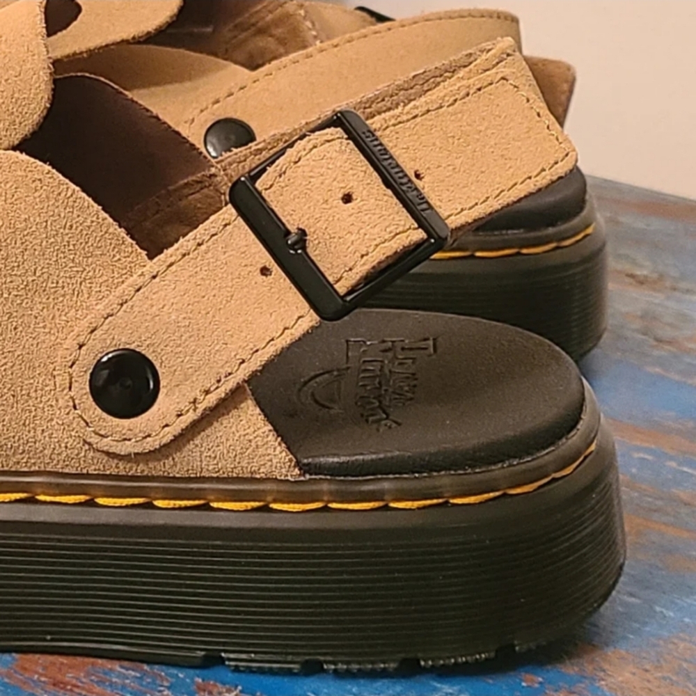 Dr Martens CARLSON suede casual Slingback mules - Picture 7 of 11